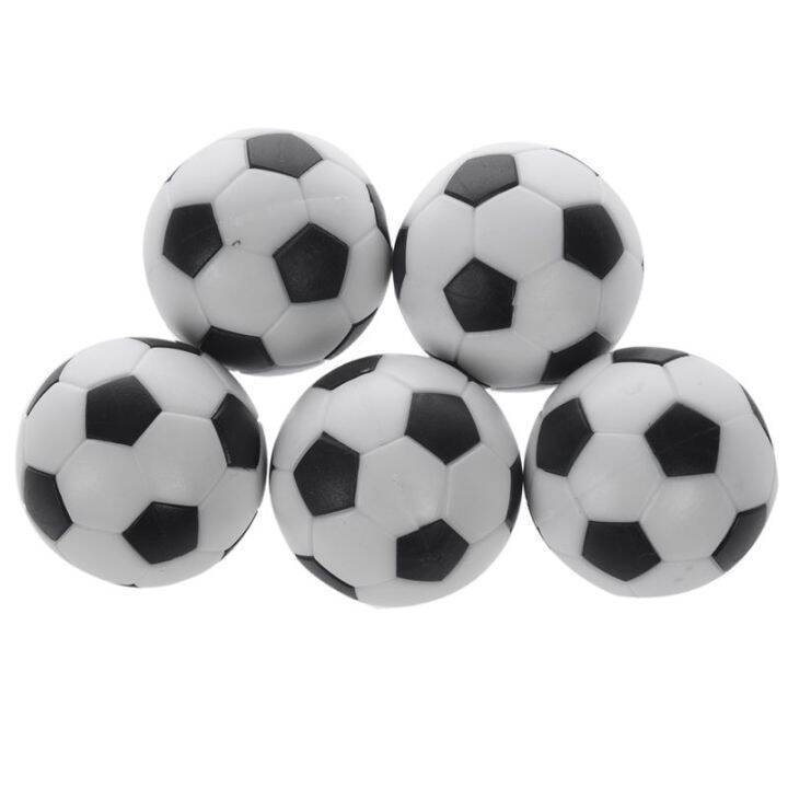 5x-plastic-32mm-soccer-indoor-table-football-ball-replace-black-white