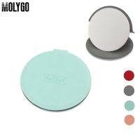 【BEIBEI】 Compact Makeup Mirror Cosmetic Magnifying Round Pocket Make Up Mirror for Purse Travel Bag Home Office Mirror