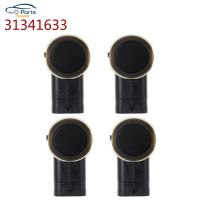 New 4pcs 31341633 Black PDC Car Parking Aid Bumper Sensor For Volvo S80 XC60 XC70 PDC Parking Sensor 30786639 28431633