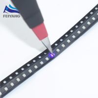 100Pcs 0805 Purple UV SMD lamp beads led 2012 Light emitting diode 3V 390-400NM 2.0*1.2*0.8MMElectrical Circuitry Parts