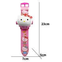 Kids 3D Projection Watches Children Electronic Cartoon Watch Wristwatches With 24 Images