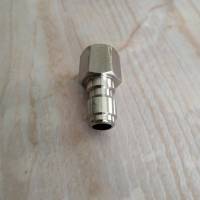 ข้อต่อสวมเร็ว เกลียวในละเอียด Female 1/4" npt to ผู้ สวมเร็ว 1/4"