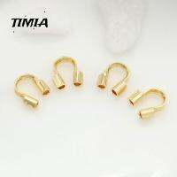 TIMIA 10pcs/Bag สีทองเงิน ขั้วต่อรูปตัวยู คูเปอร์ ตะขอปลายสาย สากลสากลสากล ส่วนเครื่องประดับ อุปกรณ์เสริมสร้อยคอ DIY