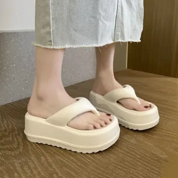 Women Men Summer Fashion Slippers Slide Sandals Beach High Heels Shower  Thick Soft Sole Ladies Boys Girls Bathroom Shoes price in UAE | Amazon UAE  | kanbkam
