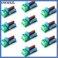 OWMXZL 10Pcs สีฟ้าสีฟ้า การดูดซึม RC โมดูลวงจร แม่เหล็กไฟฟ้าแม่เหล็กไฟฟ้า รีเลย์ติดต่อ โมดูล