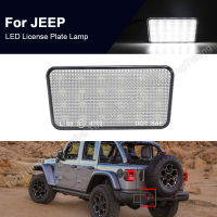 1PC LED License Plate Light For Jeep Wrangler JL 2018 2019 2020 2021 Car Rear Number Plate Lamp OEM #:AA No Error