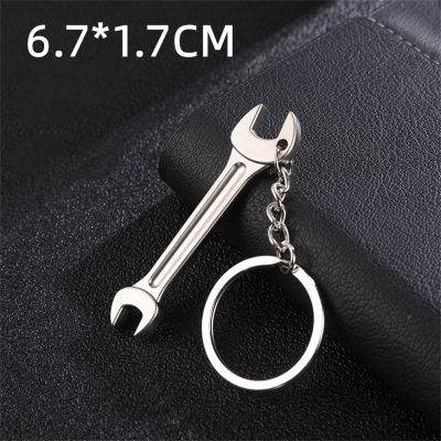 Can Opener Bottle Pendant Decoration Clothes Accessories Key Shape Wrench Silver