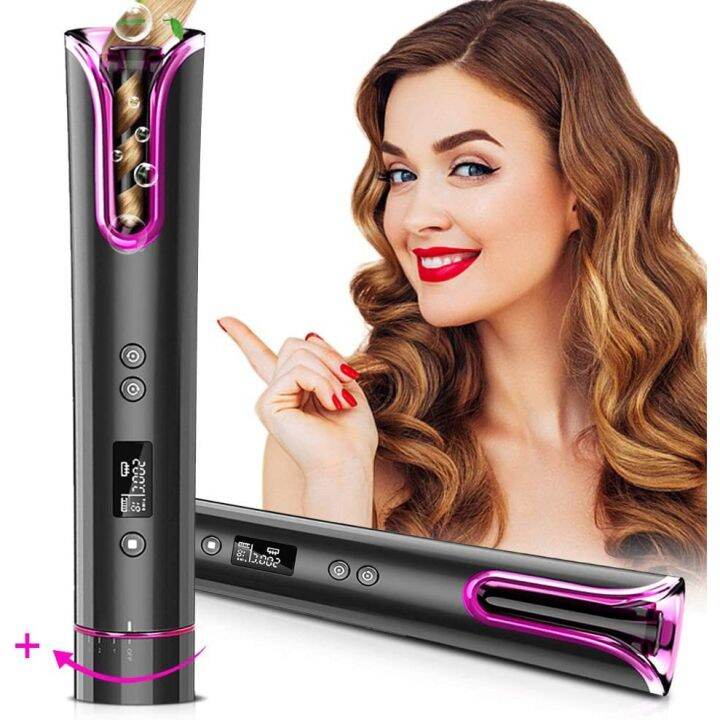 The new 2022 Automatic Hair Curler electric curling iron Wireless USB ...