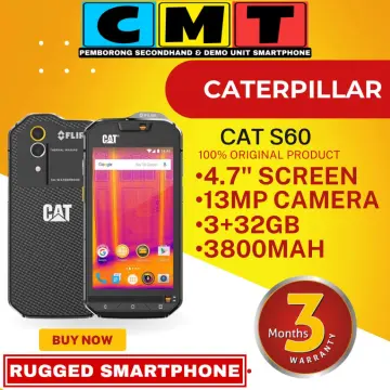 CAT PHONES S61 unlocked Rugged Waterproof 64GB Smartphone with integrated  FLIR camera