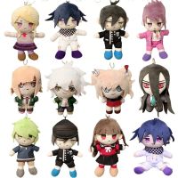 15Cm ตุ๊กตาหนานุ่มอะนิเมะเกี่ยวกับกระสุนปืนแตก Nagito Komaeda Kokichi Oma ตุ๊กตายัดไส้นุ่มนิ่มพวงกุญแจพวงกุญแจห้อยกระเป๋าของขวัญพัดลมสำหรับเด็กๆ