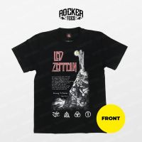 คลังสินค้าพร้อม [0613] Led Zeppelin-stairway TO Heaven-เสื้อยืดสีดำ Baju band laying ROCK