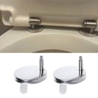 ﺴ❃ KOOL2Pcs Top Fix WC Toilet Seat Hinges Fittings Quick Release Cover Hinge Screw