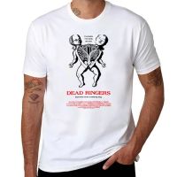 New DEAD RINGERS - creepytwins poster T-Shirt cute tops Aesthetic clothing designer t shirt men 4XL 5XL 6XL