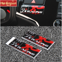 Hardingsun 3D JDM ของตกแต่งแบบรถยนต์เรซิ่นอีพ็อกซี่การแข่ง JS สติกเกอร์รูปลอกตรารถยนต์