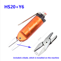 HS30 Air Pneumatic Crimper คีมสำหรับท่อทองแดงลูกปัดล็อคแหวนไมโครลูกปัดเครื่องมือจีบ Y8 Y4dg.Cc Y6Teeth Clamp Crimper