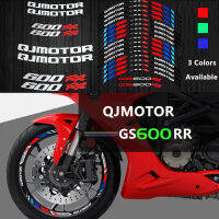 สติกเกอร์ล้อรถจักรยานยนต์สะท้อนแสง16ชิ้นสำหรับ GS600RR QJMOTOR