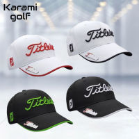 Karamiใหม่เอี่ยมงานปักgolf capคุณภาพดีกันแดดgolf capหมวกกอล์ฟมีหลายสีให้เลือกปรับขนาดได้รหัสสินค้า：MTI007