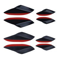 ℗ 4x Universal Car Spoiler Canards Kit Diffuser Lip Decals Diffuser Spoiler