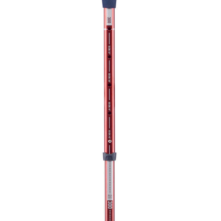 1-ergonomic-country-walking-pole-a300-red