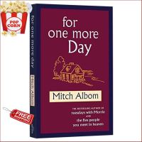 Yes, Yes, Yes !  ร้านแนะนำFOR ONE MORE DAY By MITCH ALBOM (ENG)?หนังสือภาษาอังกฤษใหม่ มือ1