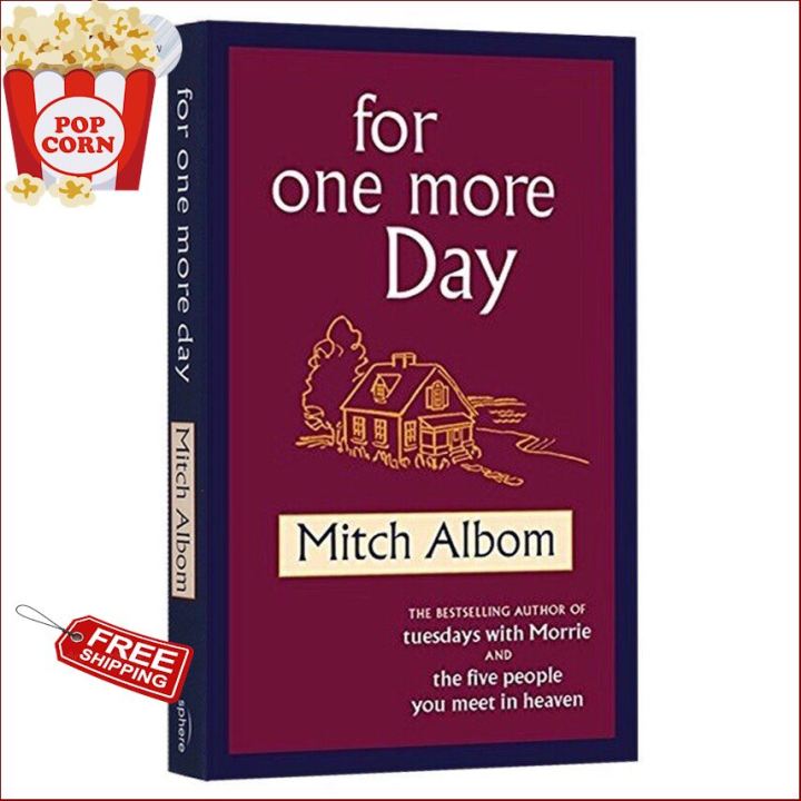 Yes, Yes, Yes !  ร้านแนะนำFOR ONE MORE DAY By MITCH ALBOM (ENG)💥หนังสือภาษาอังกฤษใหม่ มือ1