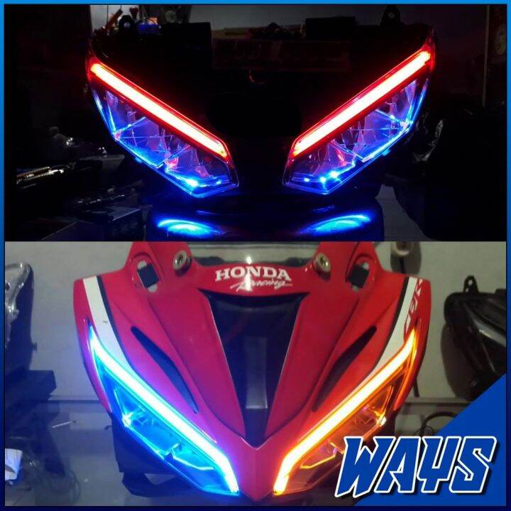 CVS SEPASANG 60 cm Lampu LED Alis Slim DRL Waterproof 2 Warna
