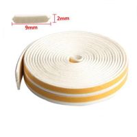 5M I Type Self adhesive wooden door window rubber foam sealing strip weatherstripping Decorative Door Stops