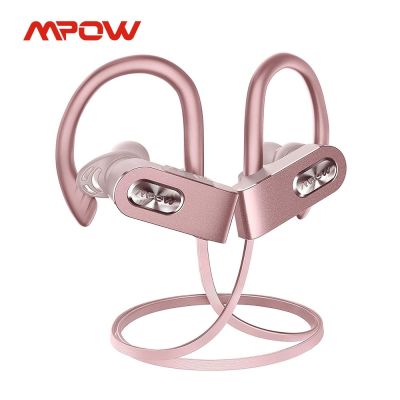 ZZOOI Mpow Flame 2 Wireless Sport Headsets CVC6.0 Noise Cancelling Earbuds 22H Music Time Bluetooth V5.0 Earphone with Mic For Running