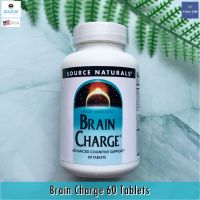 อาหารเสริม สมองและความจำ Brain Charge 60 Tablets - Source Naturals