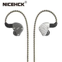 Nicehck 1BA DB3 + 2DD ไฮบริด3หน่วยไดรเวอร์หูฟังแบบสอดในหูเฮดโฟนทรงสปอร์ตสำหรับวิ่งหูฟังไฮไฟหูฟัง IEM เวที DJ Niehck NX7/F3