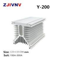 Newprodectscoming Y200 white 125x135x200 mm 150A 300A three phase solid state relay SSR heat sink radiator Y shape