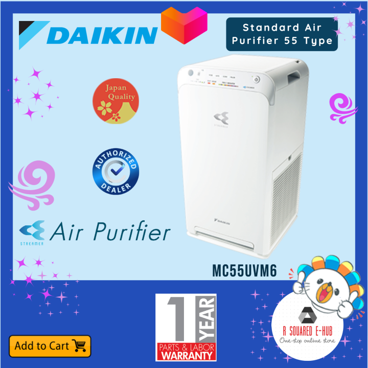 Daikin Air Purifier Standard 55 type (MC55UVM6) Lazada PH