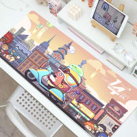 อะนิเมะ Maplestory Mouse Pad สีชมพูน่ารัก Kawaii เกมเมอร์อุปกรณ์เสริมแผ่นรองเม้าส์ Xxl Mausepad Gamer Mousemat Gaming พรมสำนักงานพรม