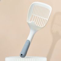 TEXLarge Cat Litter Scoop PP Plastic Kitty Litter Tray Scoops Deep Shovel Sifter with Non-Slip Handle Pet Cleaning Tool Cat Scooper