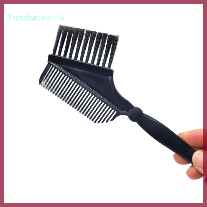 yunshataoxf Hair Color Brush Hair Dye Applicator Brush Comb Combination