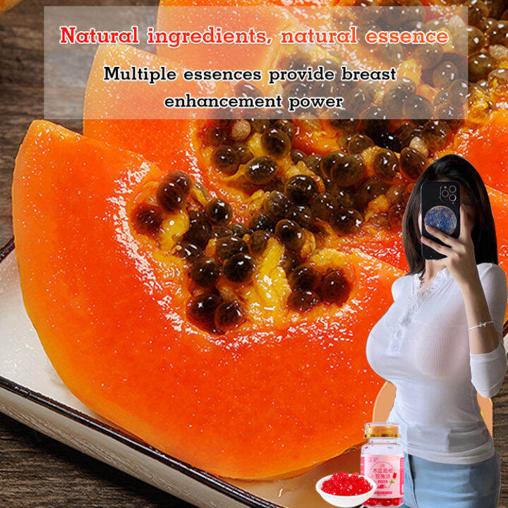 Gorich Papaya Kudzu Rose Oil Gummies Delicious and Nutritious