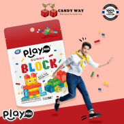 Kẹo dẻo Playmore xếp hình - Gói 64g - Ăn siêu cuốn