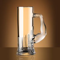 New commercial draft beers a cup of water glass beer mug large tea cup bar high capacity thickening take glass