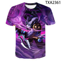 2020ฤดูร้อนใหม่สไตล์ฮาราจูกุ Dota 2 3D T เสื้อลำลองชายหญิงผู้ชาย Cool Tees ชายหญิง NY พิมพ์เสื้อ Tees