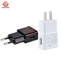 Universal AC Power Wall Charger 5V 2A Mobile Phone USB Fast Charger Adapter EU US Plug For iPhone Samsung Xiaomi Huawei iPad  Wires Leads Adapters