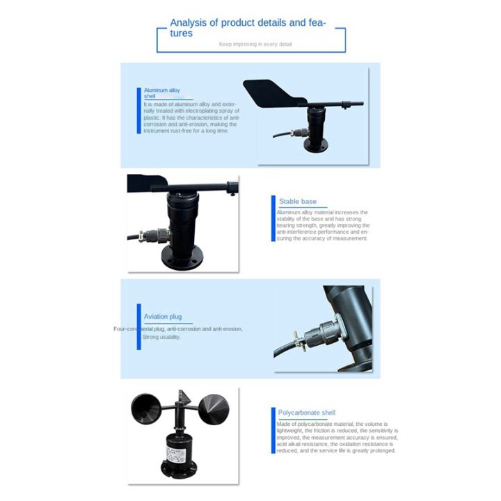 30m-s-polycarbon-wind-speed-direction-sensor-black-wind-speed-direction-sensor-polycarbonate-wind-speed-direction-sensor-weather-station-outdoor-3-cup-anemometers-sensor-output-0-5v