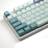 189 Key สีขาวสีฟ้า PBT Keycaps Double-Shot XVX Profile Key Cap สำหรับ60 65 70 100 Cherry Gateron MX Mechanical Gamer คีย์บอร์ด