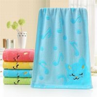 【DT】hot！ 1pc Soft Children Baby Washcloth Bathing Feeding Cartoon Cotton for Newborn Infant Handkerchief Shower