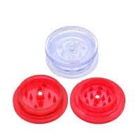 [COD] Factory direct plastic smoke grinder 2-layer diameter 53mm practical durable convenient