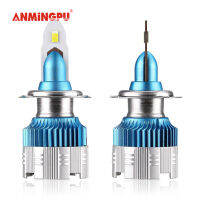 ANMINGPU LED Headlight Official Store หลอดไฟหน้ารถยนต์ ไฟหน้ารถยนต์ 50 วัตต์ 8000lm H7 นำหลอดไฟหน้า H4 LED H1 9005 HB3 9006 HB4 H8 H9 H11