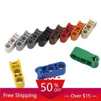 10PCS MOC Bricks 42003 1x3 Cross Shaft Parts DIY And Bolt Connector Parts Compatible Educational Parts Toys