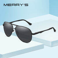 MERRYS DESIGN Men Classic Pilot Sunglasses HD Polarized Sun glasses For Men Driving Aluminum Legs UV400 Protection S8290