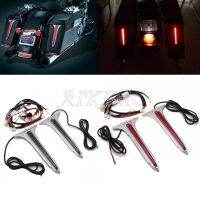 Wedge LED ด้านหลัง Saddlebag Accents Light Red เลนส์สำหรับ Harley Touring 93-13