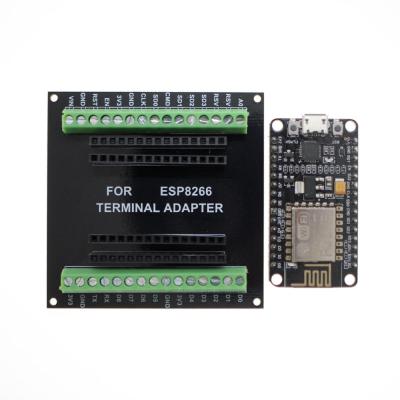 【สินค้าใหม่】โมดูล ESP8266สำหรับ ESP8266 ESP-12E GPIO 1 TO 2 Wi-Fi ชิป CP2102อินเตอร์เฟสไมโครยูเอสบี NodeMCU บอร์ดพัฒนา
