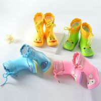 [Cocco figure-]ฤดูใบไม้ร่วง Childrenboots อบอุ่น PlushKidsShoes BoysBaby RubberSoft PVCBoots CSH789